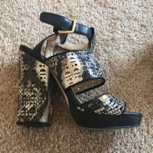 Calvin Klein platform heels